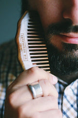 Sir Reginalds Hand Made Sandalwood Beard Comb